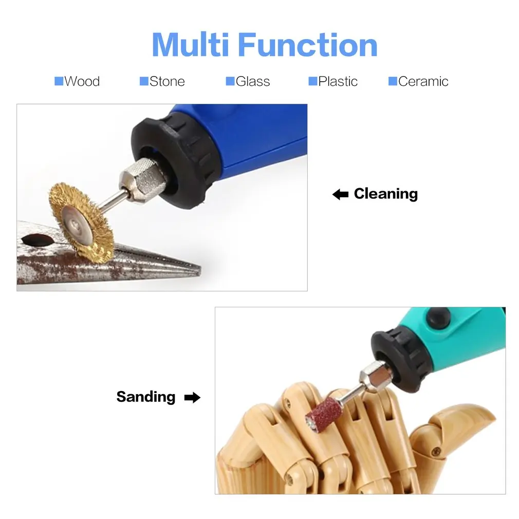 150 шт. роторный Электроинструмент Набор Мини сверлильный шлифовальный станок