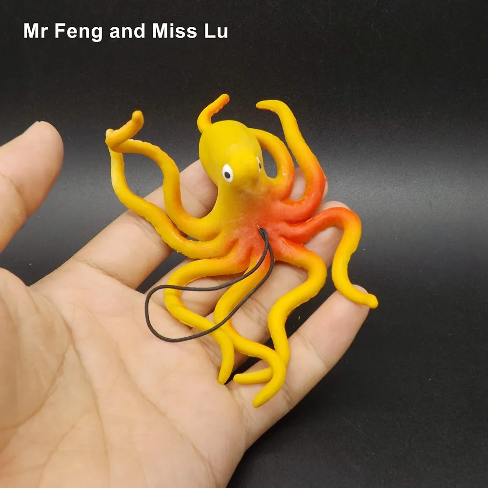 Кукла Осьминог имитация модель фигурка игрушка детская коллекция мультяшное