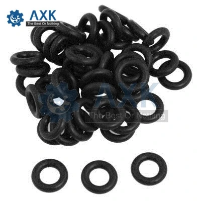20pcs Thickness 1.2mm OD 6/8/10/19/22mm Black Oil Resistant NBR Nitrile Rubber Seal O Ring | Обустройство дома