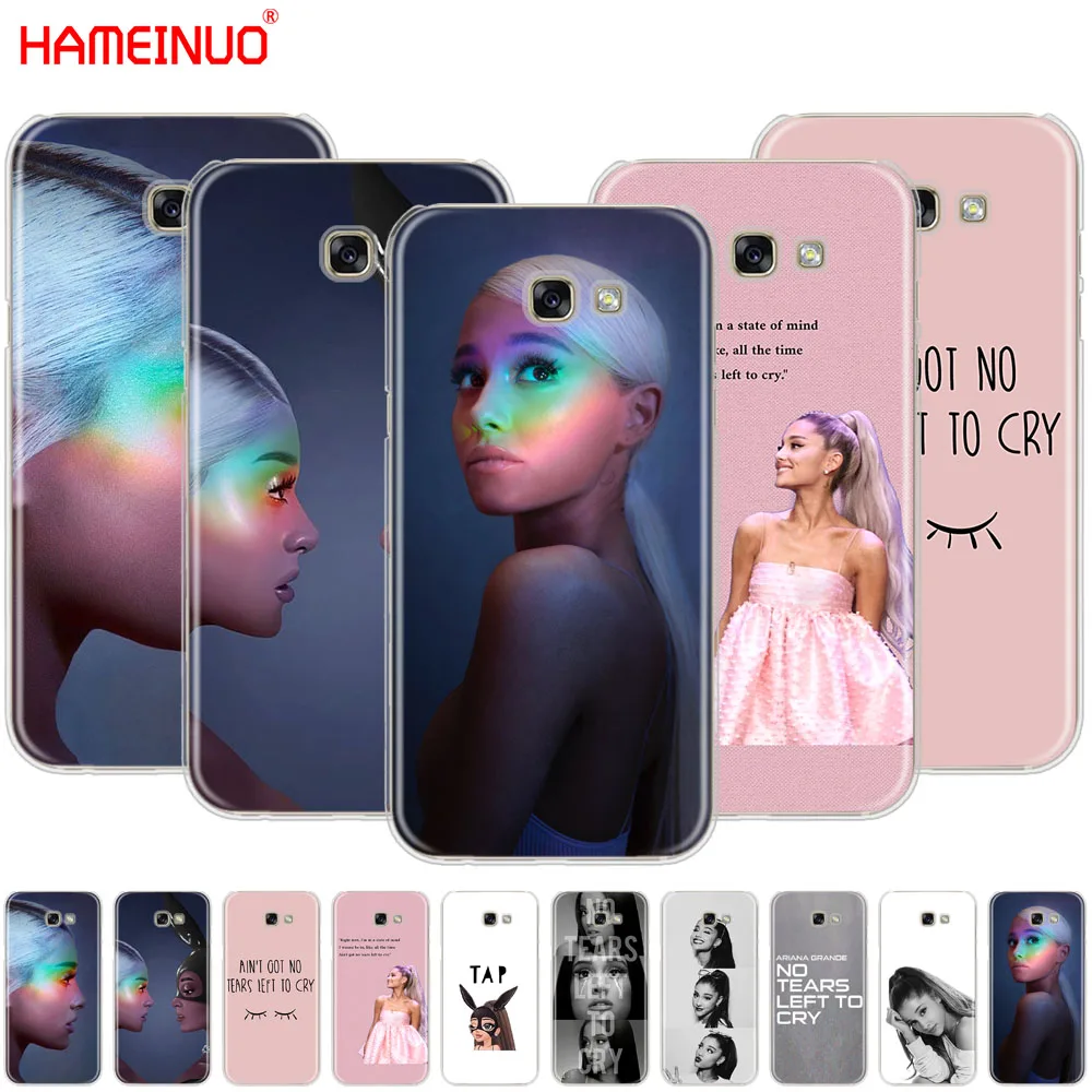 HAMEINUO чехол для сотового телефона с надписью No Tears Left To Cry ariana grande Samsung Galaxy A3 A310 A5 A510 A7