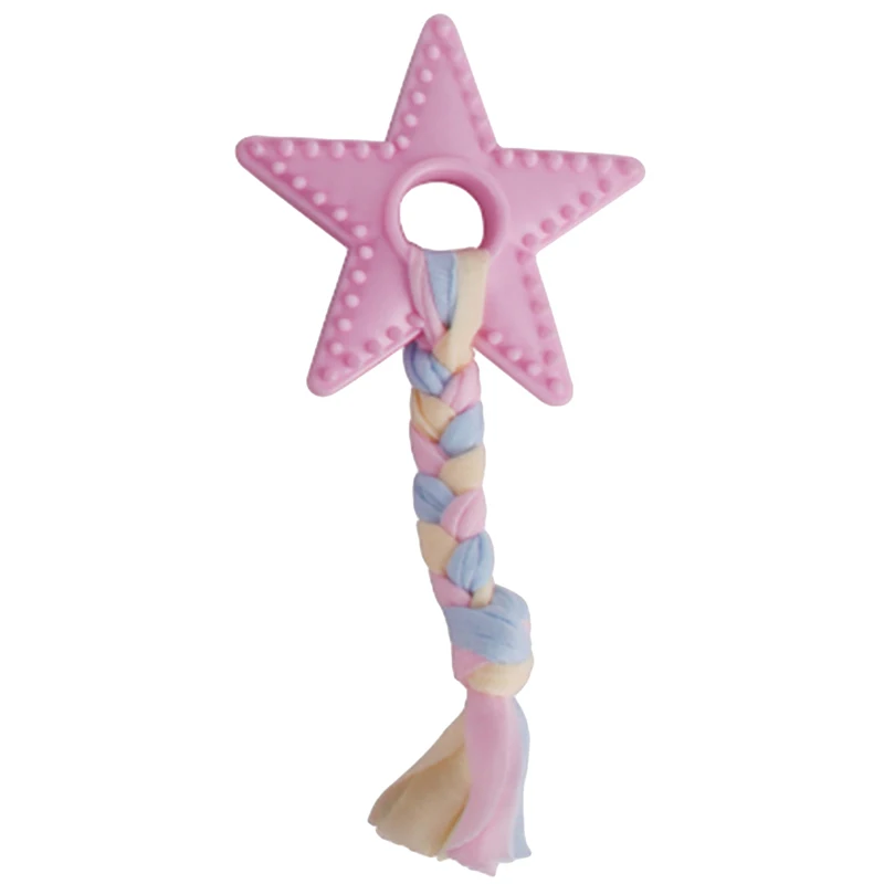 Игрушки для собак зубная щетка устойчивая к укусам пятиконечная звезда