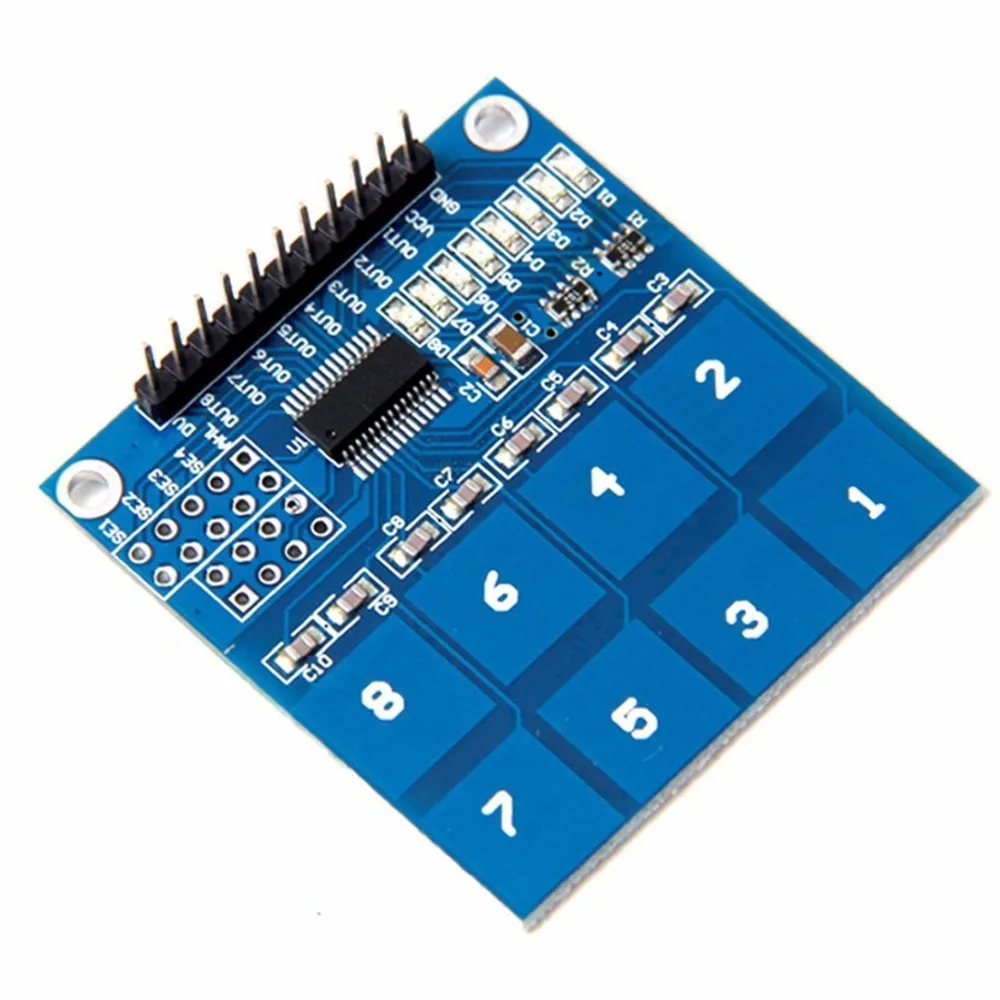 

1PCS TTP226 8 Channel Digital Touch Sensor Module Capacitive Touch Switch