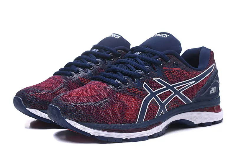 Новые мужские кроссовки для бега на открытом воздухе, устойчивая обувь Asics, мужские кроссовки для бега, дышащая Спортивная обувь ASICS GEL-Nimbus 20