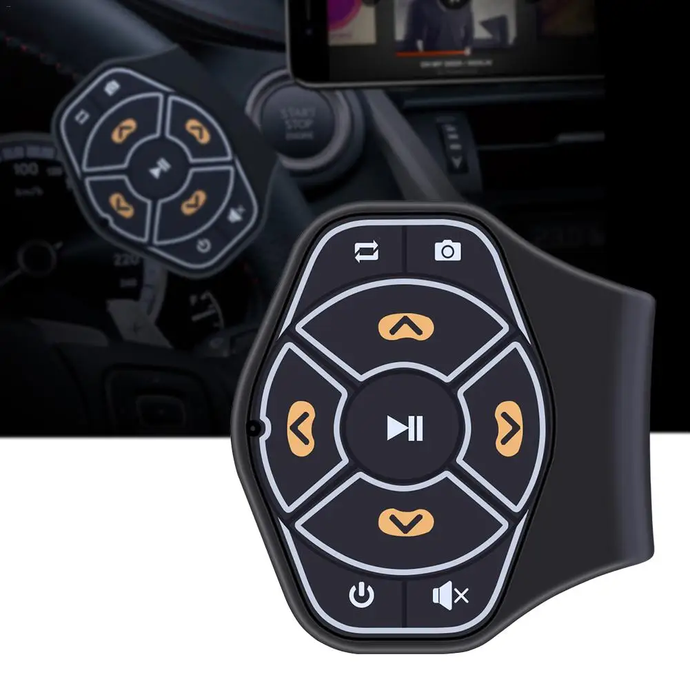 Car Controller New Bluetooth Steering Wheel Phone Remote Control X09 Auto Accessories | Автомобили и мотоциклы