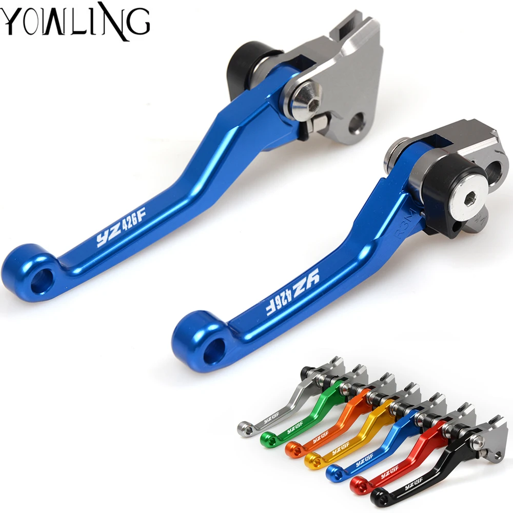 Алюминиевый ЧПУ для YAMAHA YZ426F YZ 426F 426 F 2007 2008 рычаги поворотного тормоза и сцепления