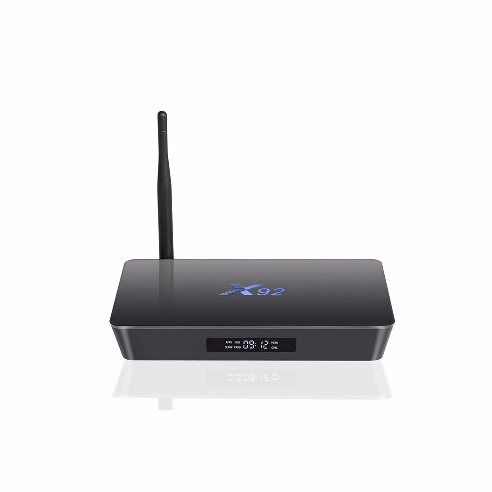 10 шт. X92 S912 Восьмиядерный Android 7,1 ТВ-коробка Marshmallow Amlogic S912 двойной wifi H.265 1000 м Lan смарт-приставка