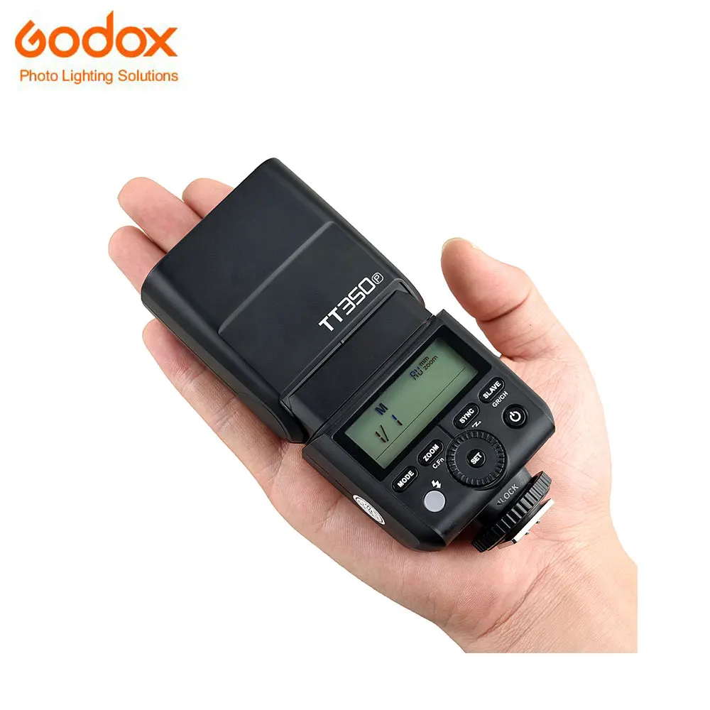 В наличии Godox TT350P Камера s Speedlite петлицы для PENTAX K 50 S2 K70 Беспроводной флэш строить в