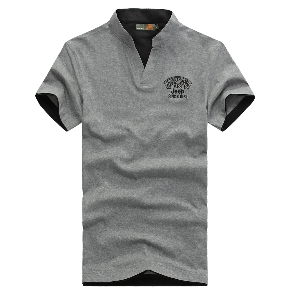 Бесплатная доставка AFS JEEP брендовая Летняя мужская футболка Повседневная с