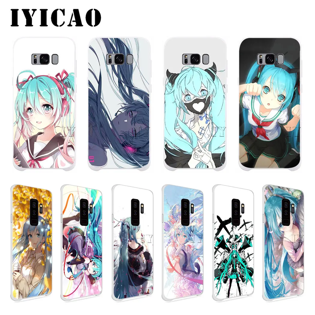 IYICAO аниме Япония HatsuneHard чехол для Samsung Galaxy J6 J5 J1 J2 J3 J7 2017 2016 2015 Prime US EU версия |