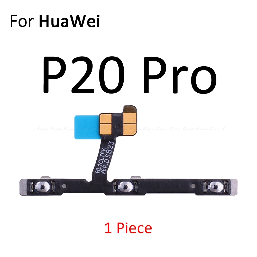 Гибкий ленточный кабель с кнопкой включения и выключения звука для HuaWei P30 P20 Pro P10 P9