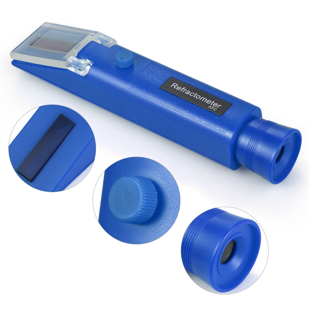 Цифровой измеритель солености портативный тестер с функцией ATC для соленой воды