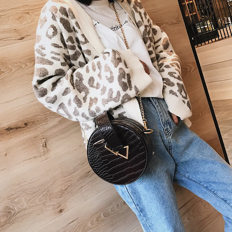 Новинка 2018 модная женская круглая Сумка тоут Женская Роскошная сумка из