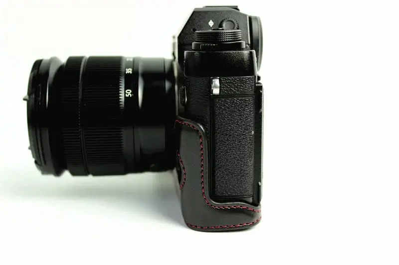 Задняя крышка для фотоаппарата Fujifilm Fuji из искусственной кожи XT2|camera leather covers|half
