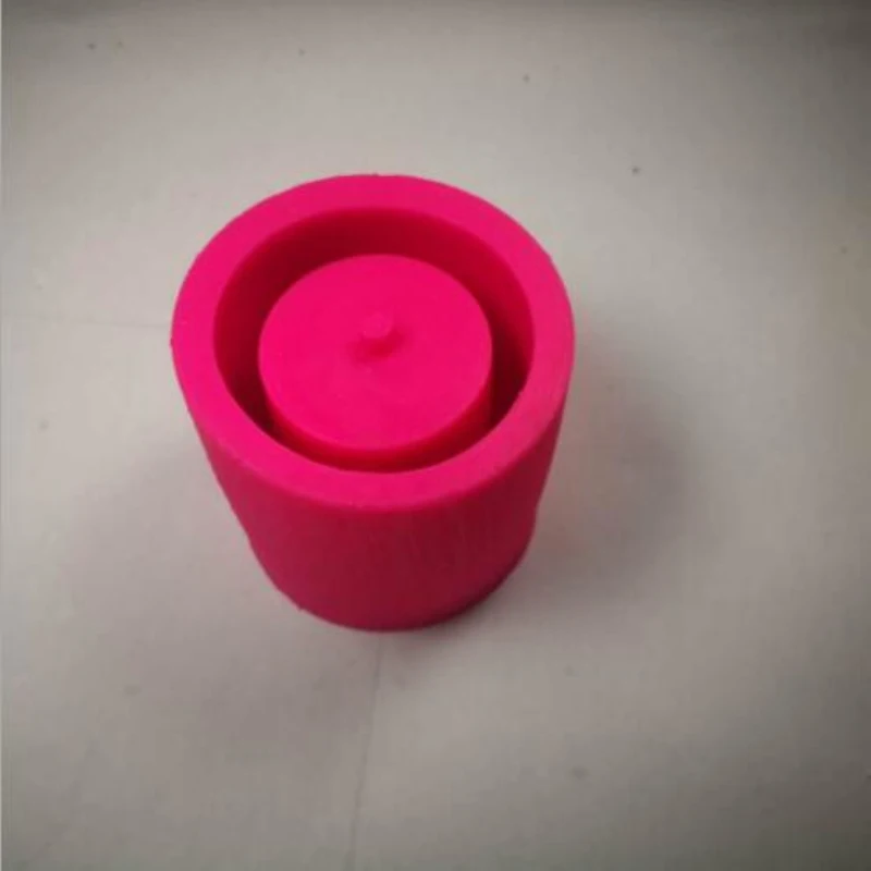 Форма для бетонного цветочного горшка круглая силиконовая форма цементного