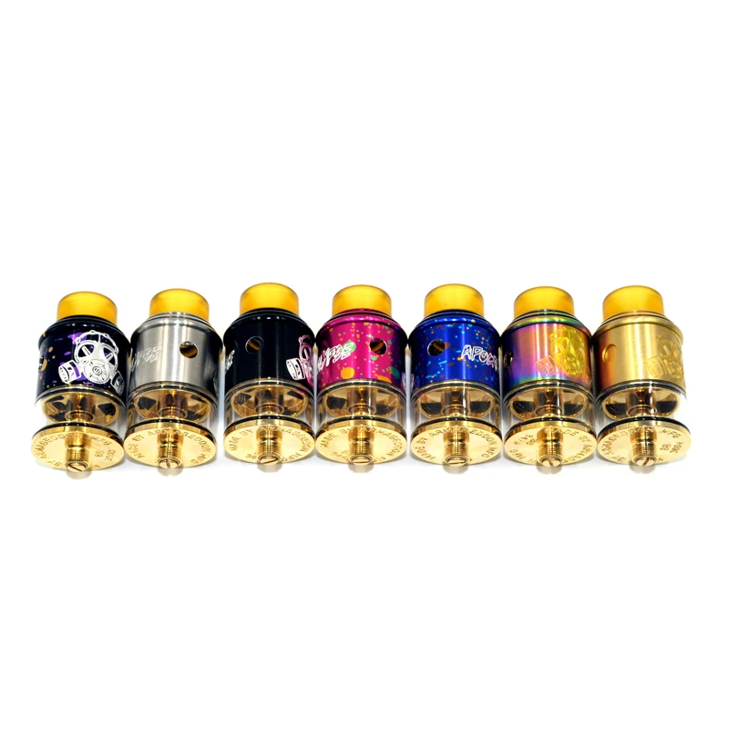Новая электронная сигарета Apocalypse GEN 2 RDTA 24 мм RBA RDA Vape бак для атомайзера коробка