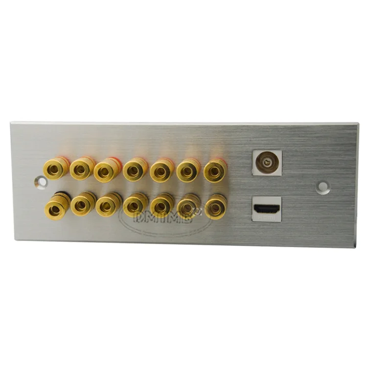 Алюминиевый домашний кинотеатр акустическая система 7 1 с объемным звуком