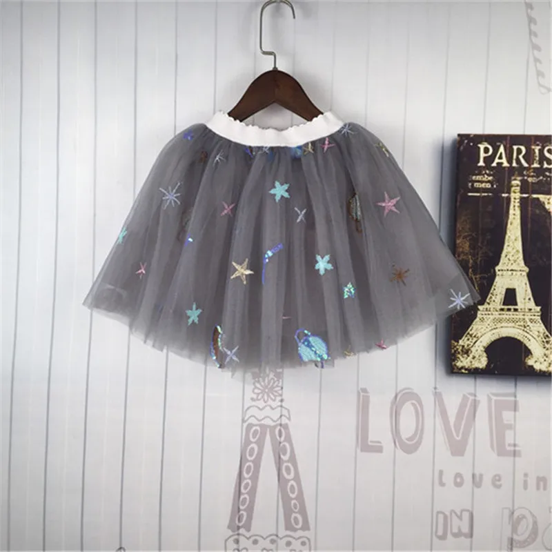 Детская летняя танцевальная юбка-пачка для маленьких принцесс девочек