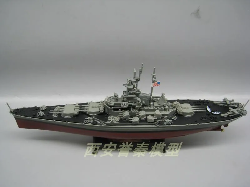 AMER 1/1000 масштаб военная модель игрушки USS Массачусетс(BB-59) 1941 линкор литой металлический корабль модель игрушки для коллекции, подарок