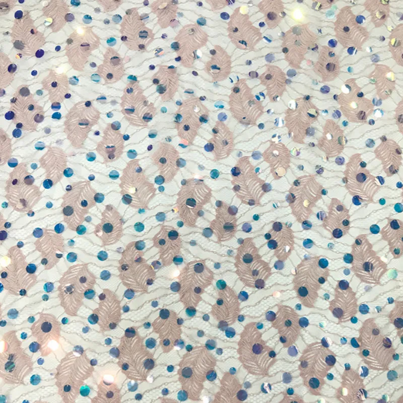 1 ярд 18 мм кружевная ткань с блестками для весны и лета женское платье костюм