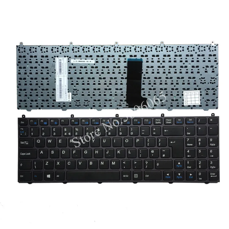Новая Клавиатура Великобритании для HASEE DNS Clevo K610C K650D k590C K570N ноутбука|Клавиатуры