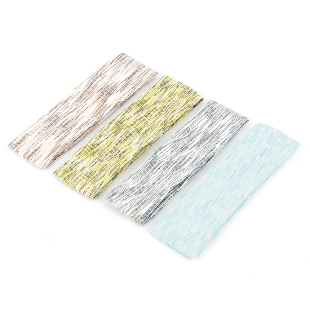 Geebro Модные женские хлопковые эластичные повязки на голову летние тонкие