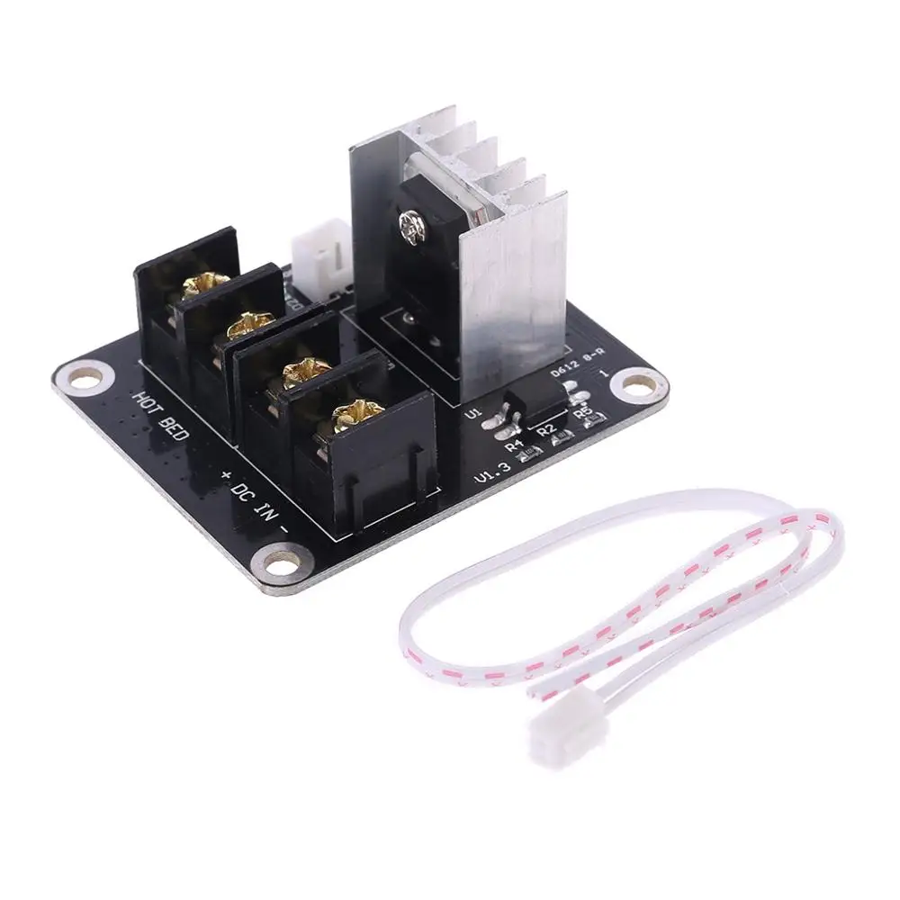 3d принтер с подогревом кровать силовой модуль горячей кровати MOSFET Модуль расширения inc. 2pin свинец с кабелем для Anet A8 A6 A2 Ramps 1,4