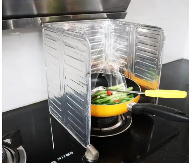 1 шт. Кухонные гаджеты экраны масляных брызг алюминиевая фольга плита газовая