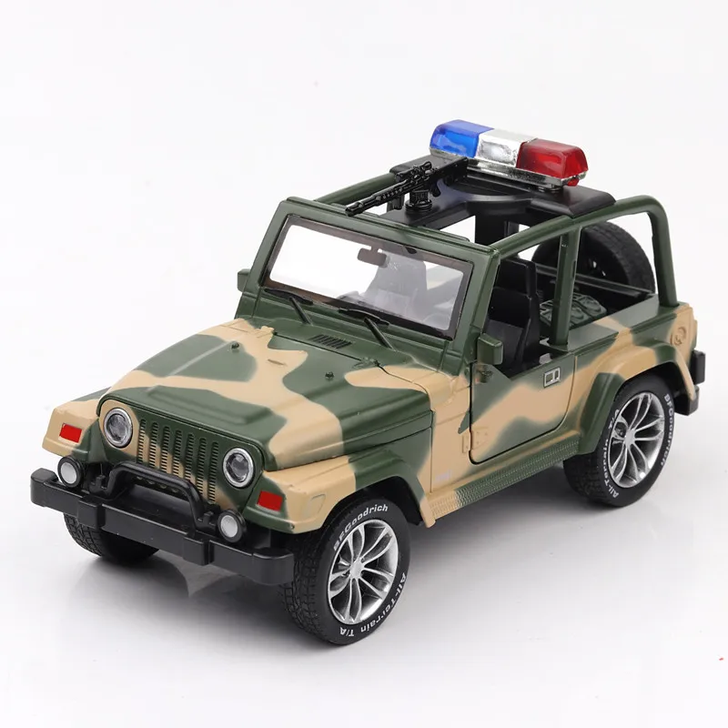 ZXZ 1:32 Scale Diecast Alloy Metal Car Model Humvee Hummer Collection Pull Back Toys for children |