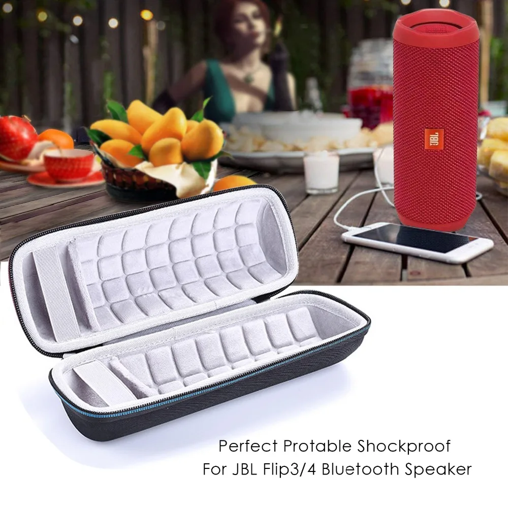 Противоударный Дорожный Чехол для хранения JBL Flip 3 4 Bluetooth-динамика EVA сумка чехол