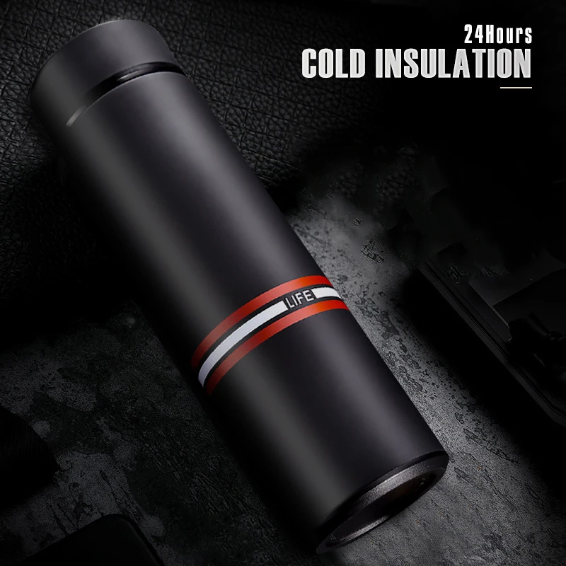 Двойной термос из нержавеющей стали модный и портативный чашка для Путешествий