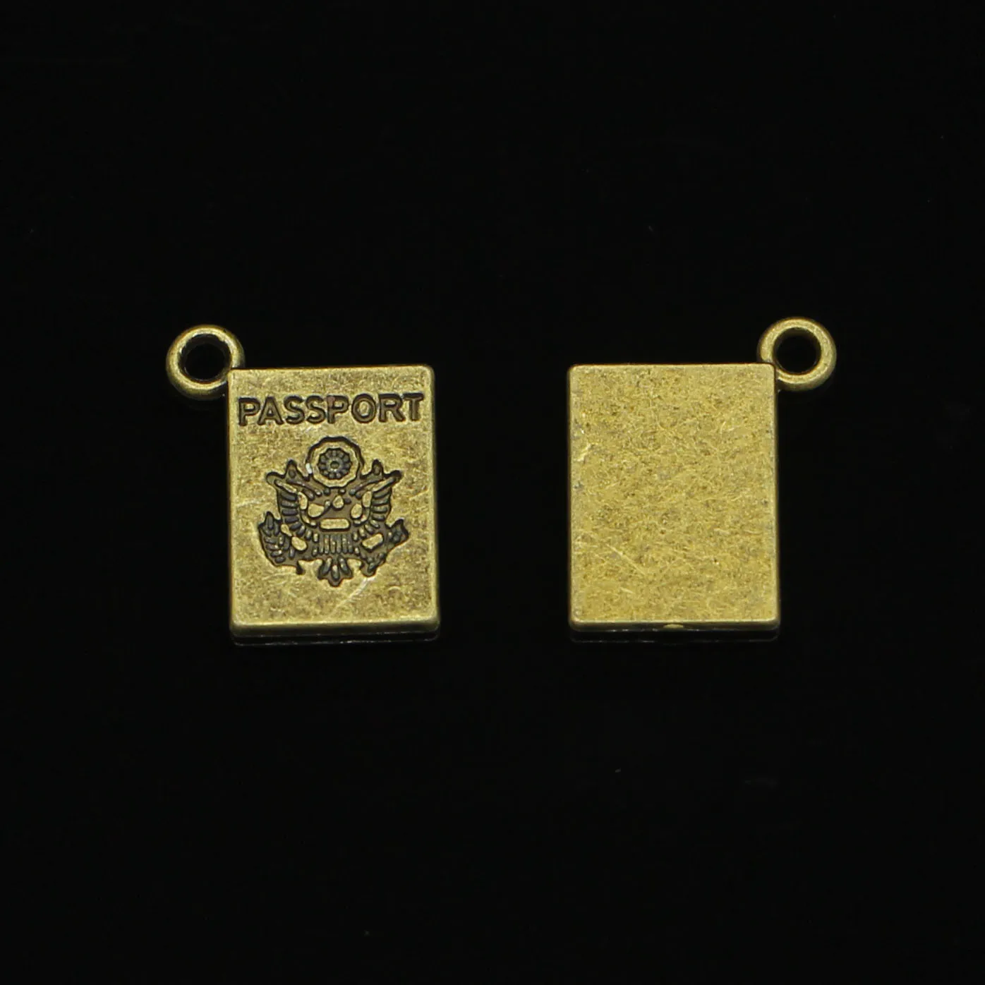 17 шт. подвески для паспорта 18 х14 мм|charm charm|passport pendantpendant charms |