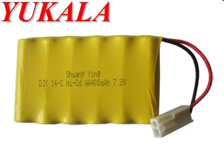 7 2 в 400 мАч Ni CD AA аккумулятор для R/C грузовика автомобиля лодки резервуара|7.2v battery|rc