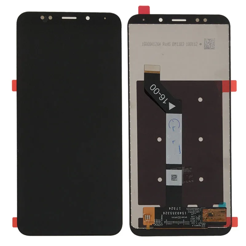 Черный сенсорный экран планшета Запчасти для дисплея Xiaomi Redmi 5 плюс|Экраны