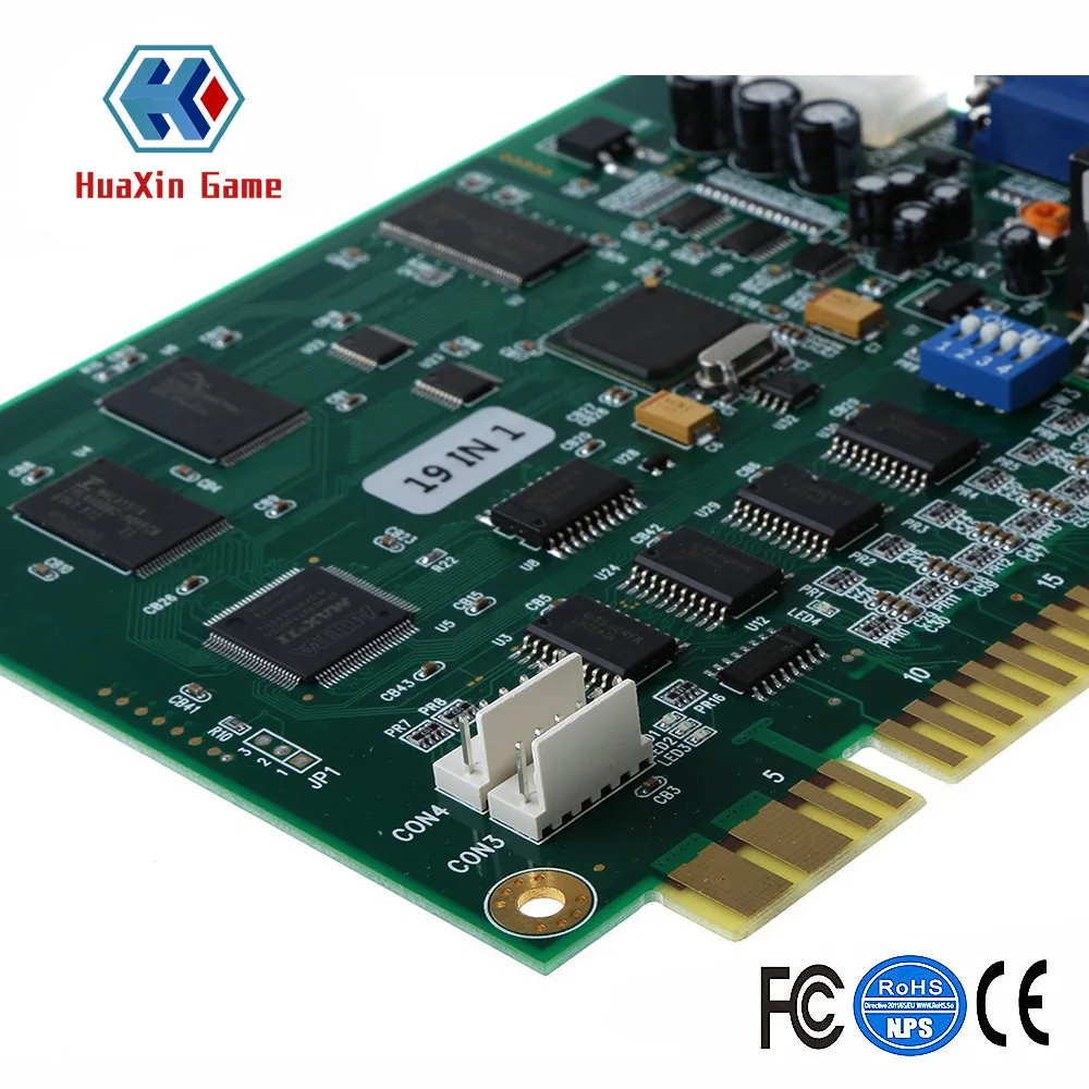 19 в 1 Горизонтальная мультифункциональная Игровая плата PCB для видеоигр Jamma |