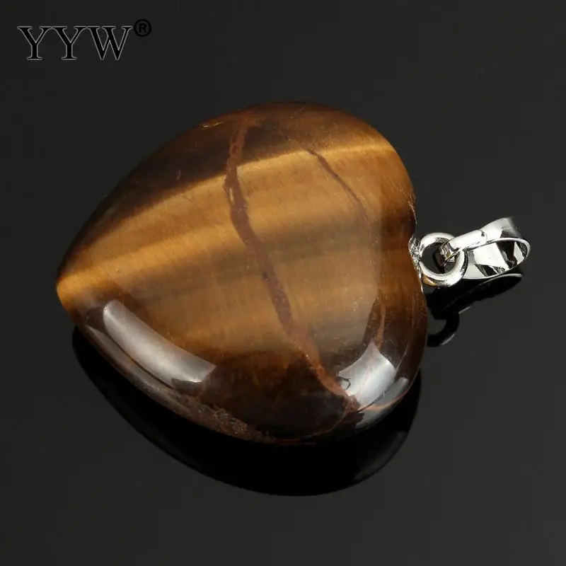 Подвески из драгоценного камня ювелирных изделий с медным сердечком подвески