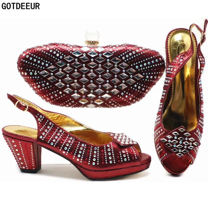 Новый итальянский комплект из туфель и сумочки вечерние женские свадебные туфли