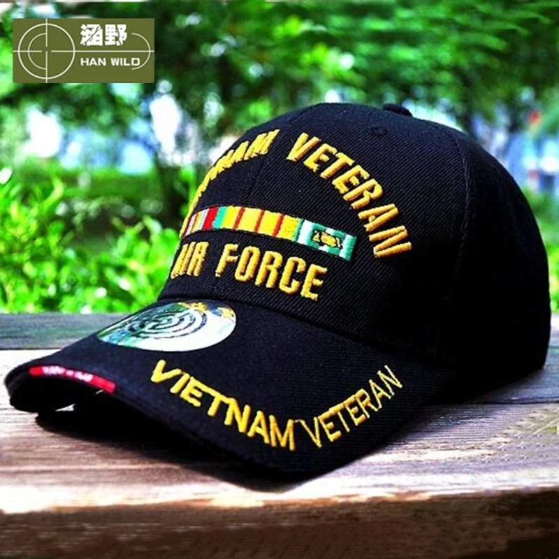 New WW2 Vietnam Vintage Bone Gorras Air Force Cap Snapback Outdoor Sports USA Baseball US Army Hats Adjustable Strap Back | Аксессуары