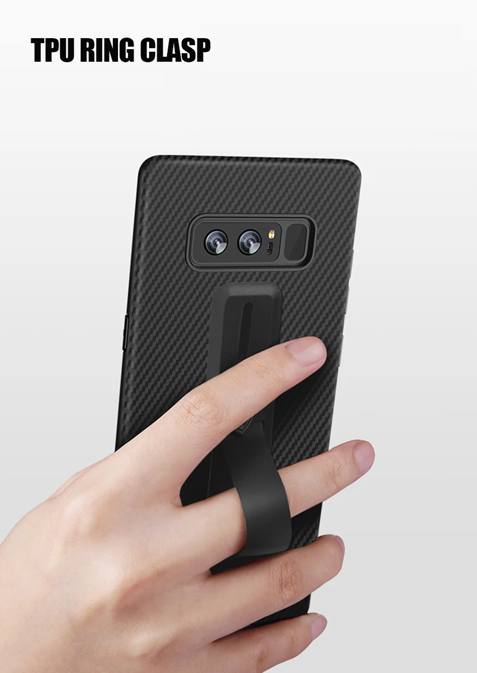 Роскошный Ультратонкий силиконовый чехол для Samsung Galaxy Note 8 9 S9 S8 Plus противоударные