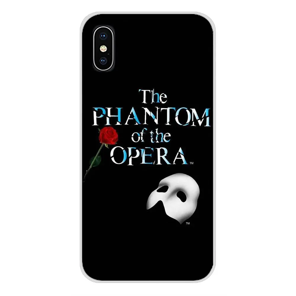 ТПУ чехлы накладки для Samsung Galaxy S4 S5 MINI S6 S7 edge S8 S9 S10 Plus Note 3 4 5 8 9 The Phantom of the Opera Love Mask