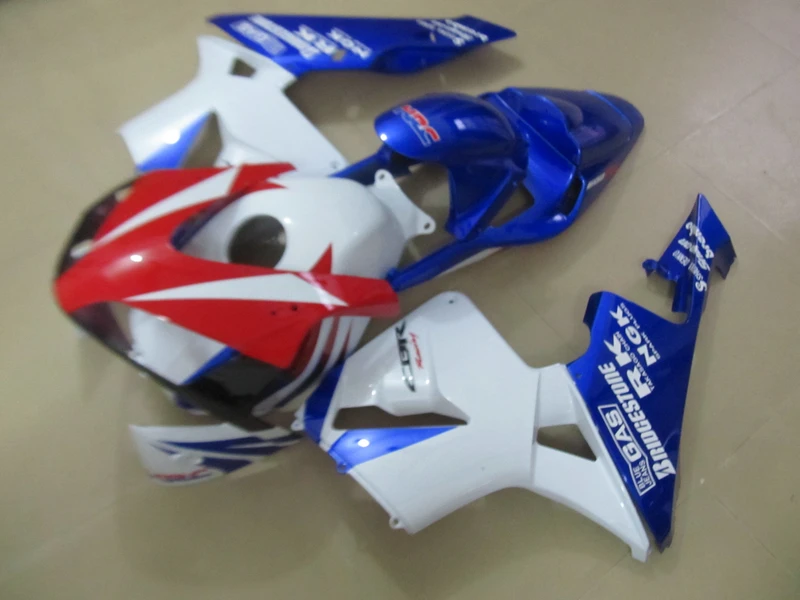 7 подарки двигатель впрыска части тела для HONDA 2003 2004 CBR600 RR F5 Обтекатели CBR 600 RR 03 04 CBR600 белый высокая отключающая способность комплекты обтекателей