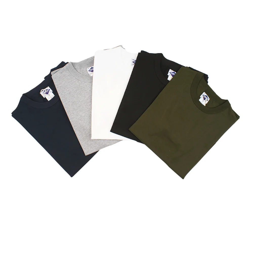 2018 летняя хлопковая облегающая Однотонная футболка с карманом Мужская Уличная