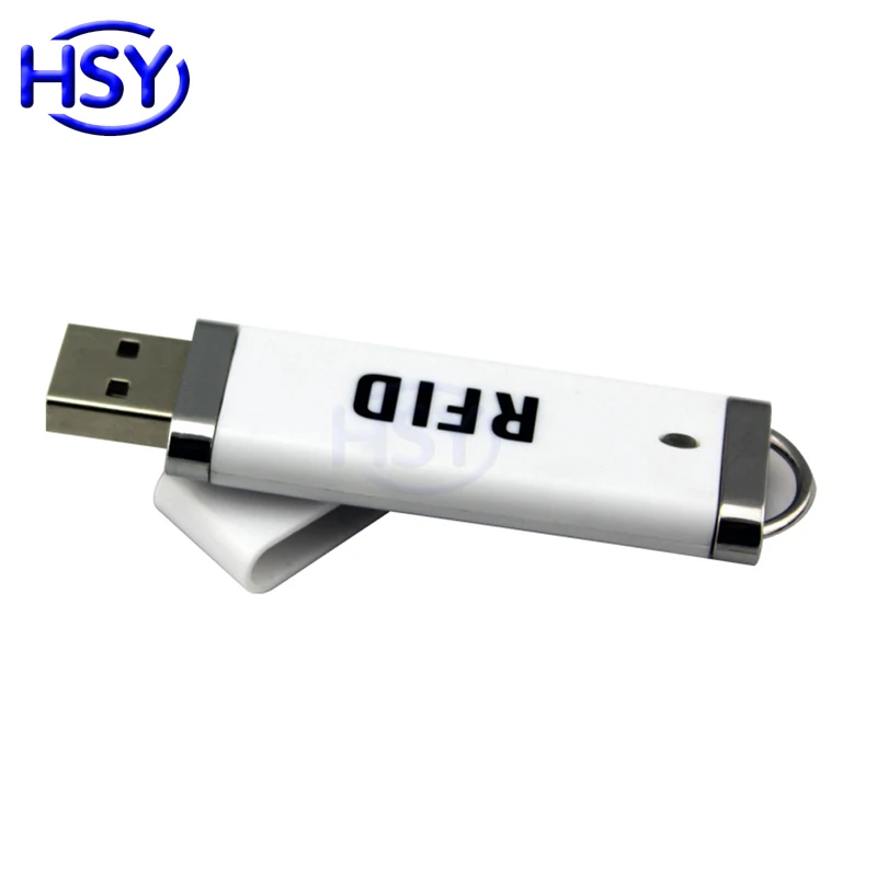 Настольный мини считыватель карт HSY RFID 125 кГц Бесконтактный EM ID 13 56 МГц HF IC MF USB