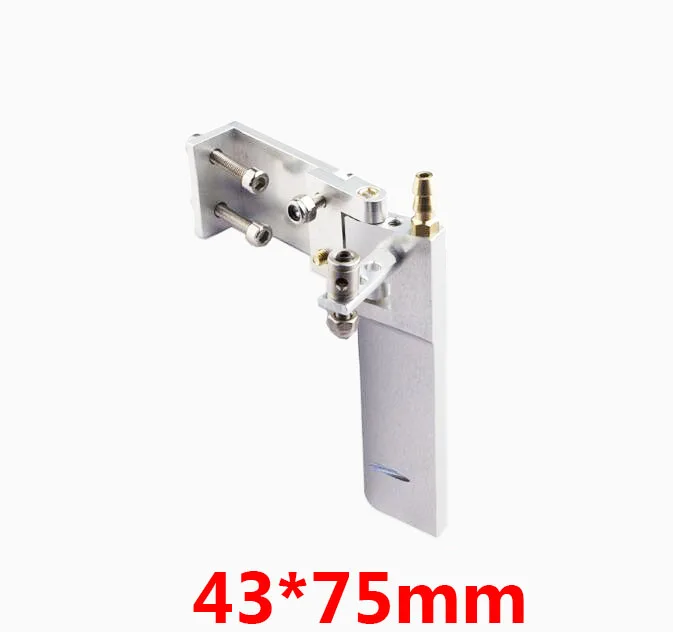 Бесплатная доставка 75 мм RC лодка рулевое колесо из алюминиевого сплава водяной