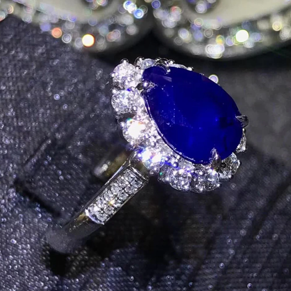 Драгоценный камень ювелирные изделия оптом Роскошные 18k золото Южная Африка