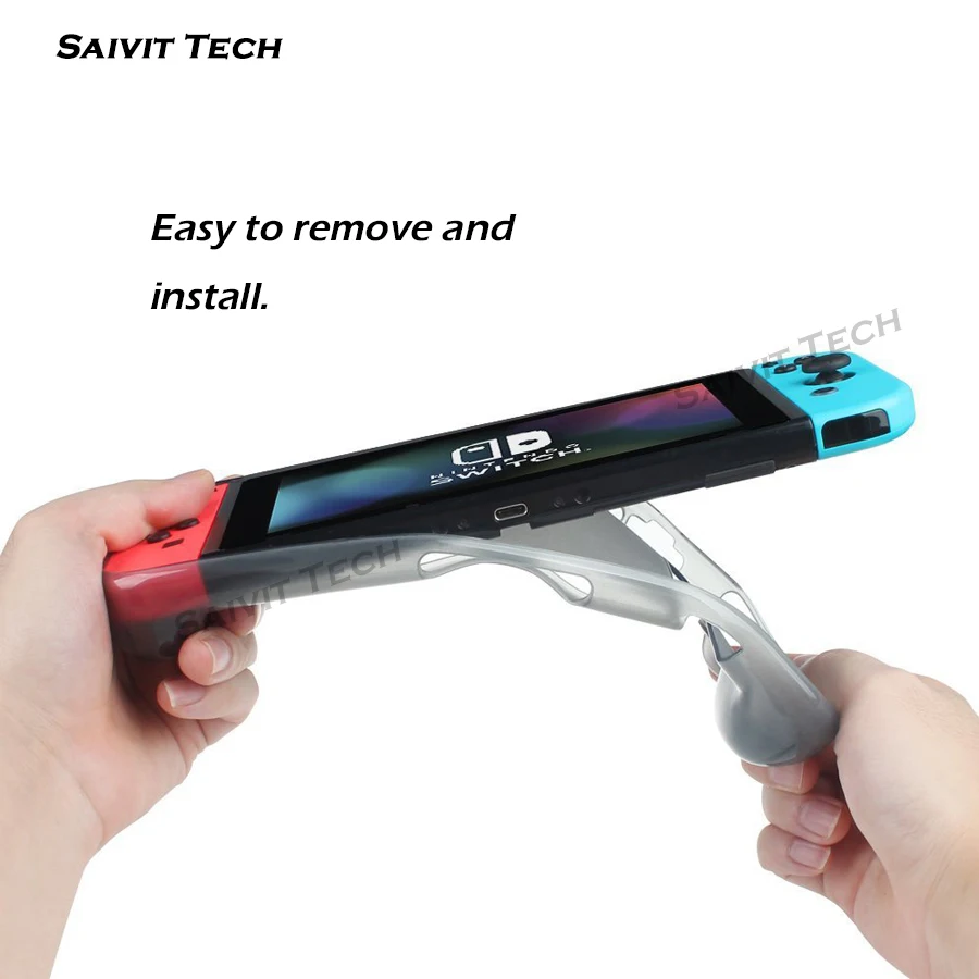 Дорожный переключатель NS Gampad из мягкого ТПУ с ручками защитный чехол для nintendo s Switch Carry Shell закаленная пленка для nintendo Switch