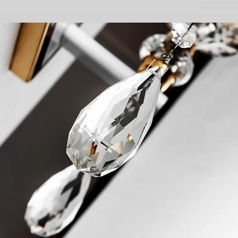 Декор Kinkiety Coiffeuse Avec Miroir Badkamer Verlichting Кристалл Wandlamp светильник для спальни