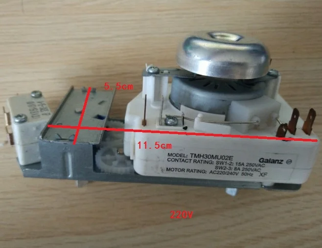 Таймер для микроволновой печи TMH30MU02E/KNH30MCA02E регулятор огня 220 В|microwave oven timer|timer