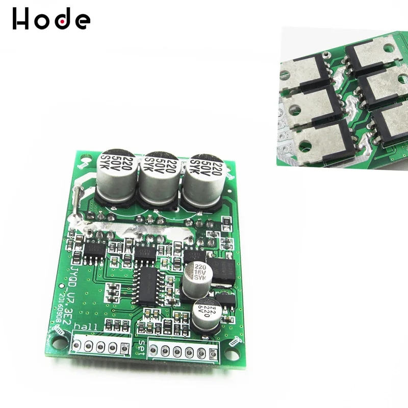 DC 12V 36V 500W PWM бесщеточный мотор Управление Зал балансировки автомобильных