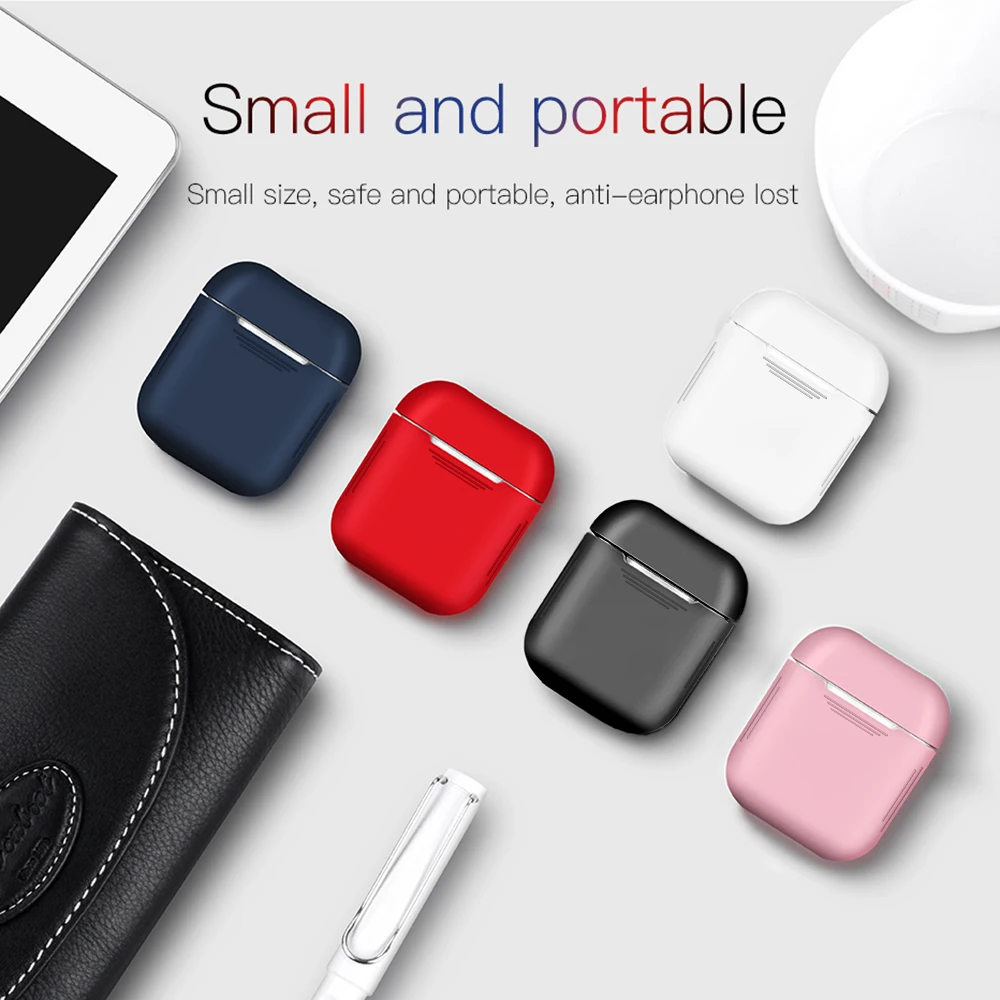Мягкий силиконовый чехол для Apple Airpods Air Pods наушники защитная крышка i9 i9s i10 pro i10s i11 i11s i13 i19 TWS чехол комплекты