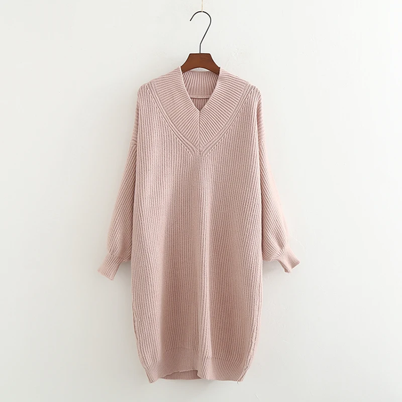 Возможно женское трикотажное элегантное однотонное платье до колена с v образным